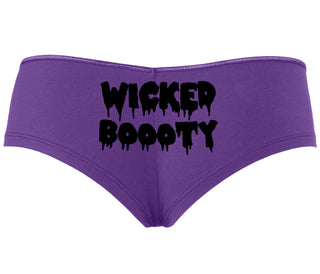 Wicked Boooty - Purple Boyshort