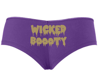 Wicked Boooty - Purple Boyshort
