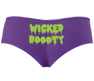 Wicked Boooty - Purple Boyshort