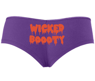 Wicked Boooty - Purple Boyshort