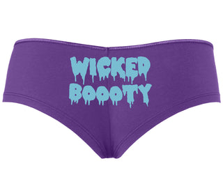 Wicked Boooty - Purple Boyshort