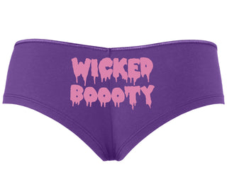 Wicked Boooty - Purple Boyshort