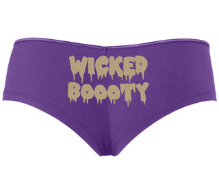 Wicked Boooty - Purple Boyshort