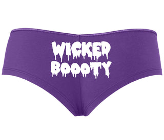 Wicked Boooty - Purple Boyshort
