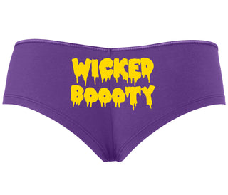 Wicked Boooty - Purple Boyshort