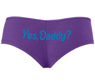 Yes Daddy ? - Purple Boyshort
