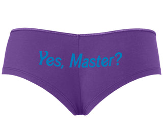 Yes Master ? - Purple Boyshort