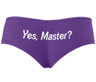 Yes Master ? - Purple Boyshort