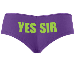 Yes Sir - Purple Boyshort