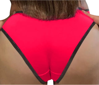 Available for Threesomes - Swinger Pineapple - Red Bikini Black Lace