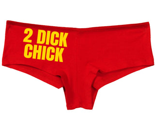 2 Dick Chick - Red Boy Short