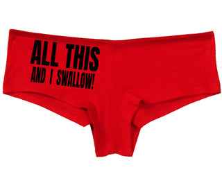 All This And I Swallow - Red Boy Short