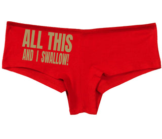 All This And I Swallow - Red Boy Short