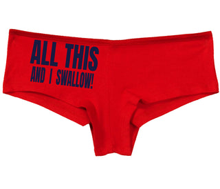 All This And I Swallow - Red Boy Short
