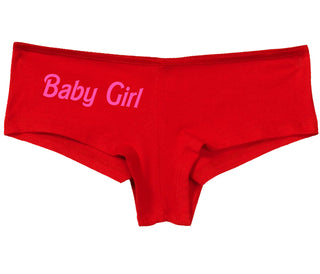 Baby Girl - Red Boy Short