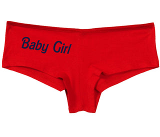 Baby Girl - Red Boy Short