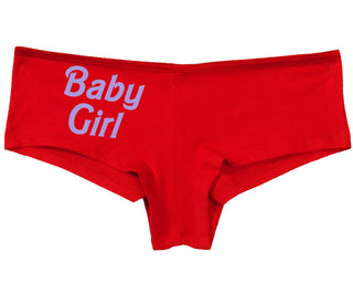 Baby Girl - Red Boy Short