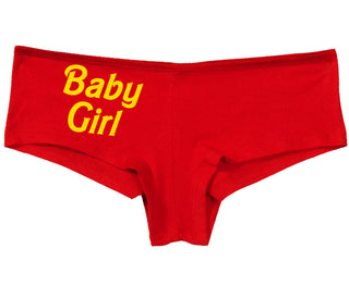 Baby Girl - Red Boy Short