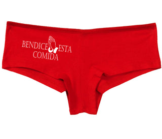 Bendice Esta Comida - Bless This Meal - Red Boy Short