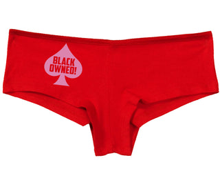Black Owned - Queen of Spades - Red Boy Short