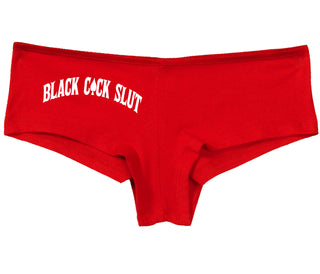 Black Cock Slut - Queen of Spades - Red Boy Short