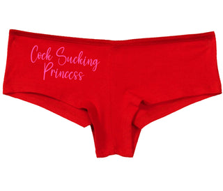 Cock Sucking Princess - Red Boy Short