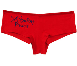 Cock Sucking Princess - Red Boy Short