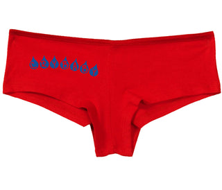 Crybaby Tear Design - Red Boy Short