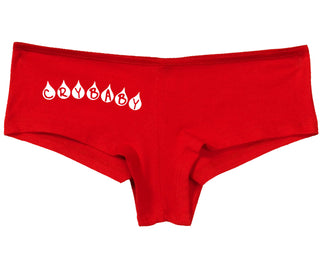 Crybaby Tear Design - Red Boy Short