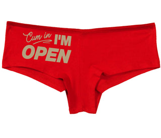 Cum In I'm Open - Red Boy Short