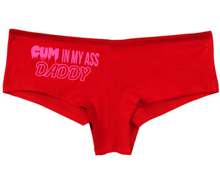 Cum In My Ass Daddy - Red Boy Short