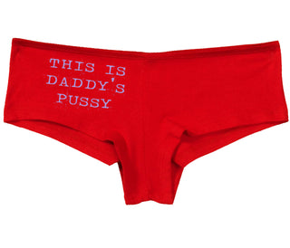 This is Daddy's Pussy - Red Boy Short
