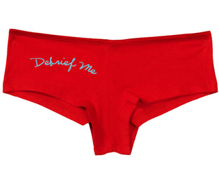 Debrief Me - Red Boy Short