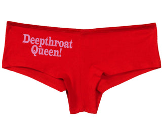 Deep throat Queen - Deepthroat Specialist - Red Boy Short
