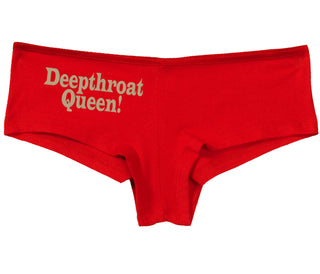 Deep throat Queen - Deepthroat Specialist - Red Boy Short