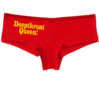 Deep throat Queen - Deepthroat Specialist - Red Boy Short