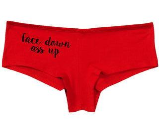 Face Down Ass Up - Red Boy Short