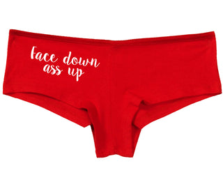 Face Down Ass Up - Red Boy Short