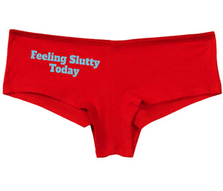 Feeling Slutty Today - Red Boy Short