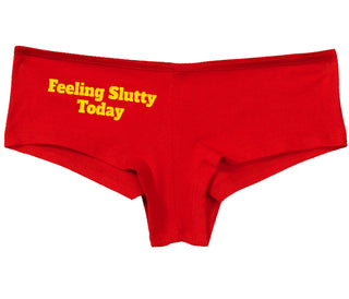 Feeling Slutty Today - Red Boy Short