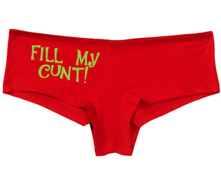 Fill My Cunt - Red Boy Short