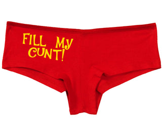 Fill My Cunt - Red Boy Short