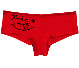 Finish In My Mouth - Red Boy Short