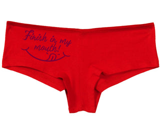 Finish In My Mouth - Red Boy Short