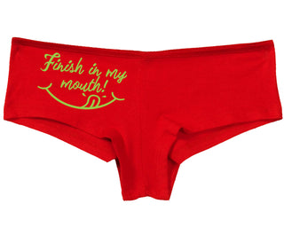 Finish In My Mouth - Red Boy Short