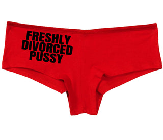 Freshly Divorced Pussy - Red Boy Short