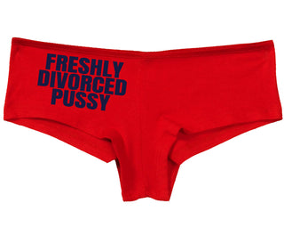 Freshly Divorced Pussy - Red Boy Short