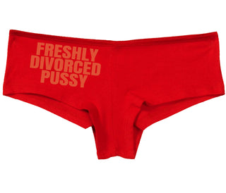 Freshly Divorced Pussy - Red Boy Short