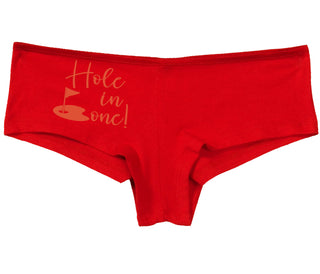 Hole In One - Suggestive Golf - Red Boy Short