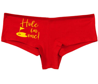 Hole In One - Suggestive Golf - Red Boy Short